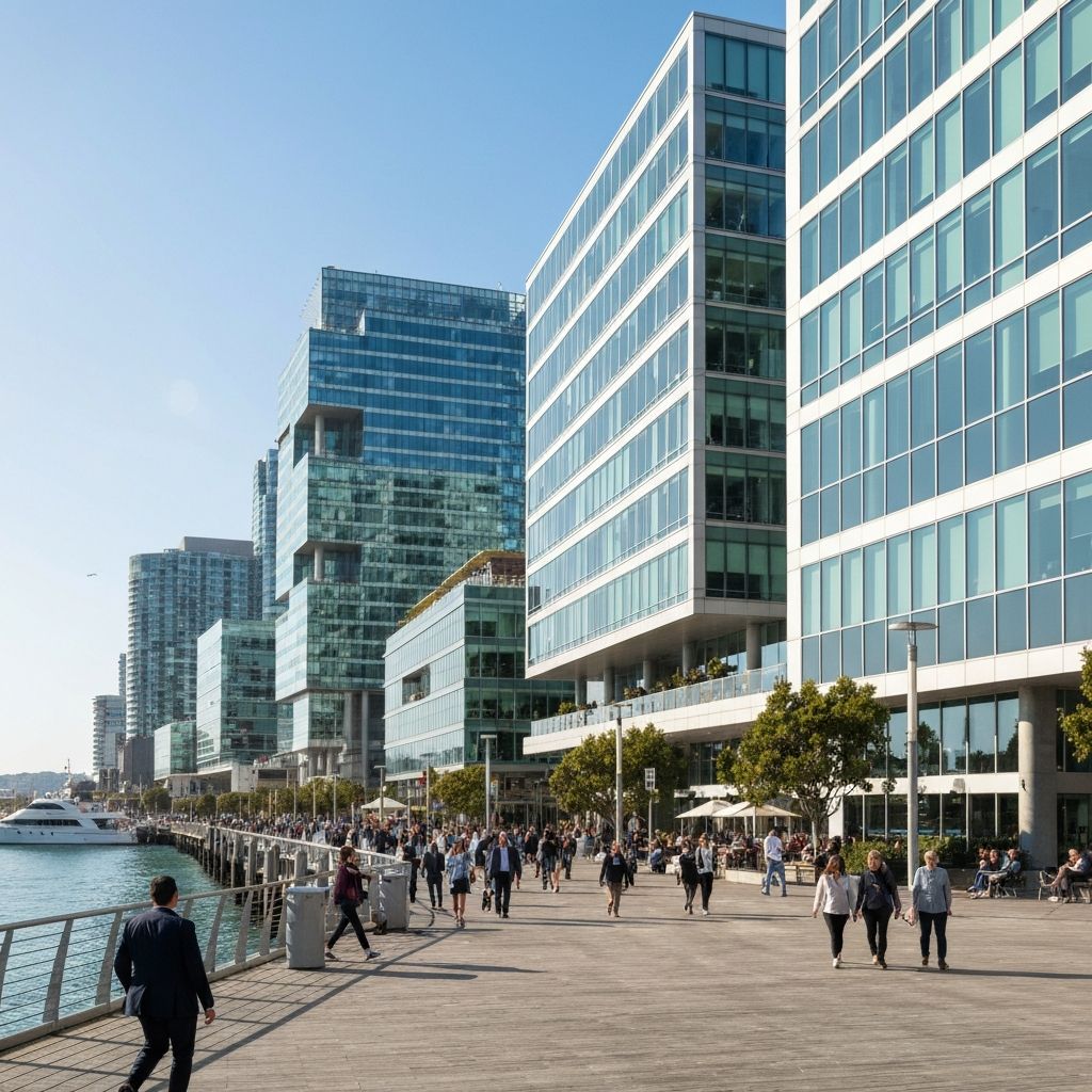 Mission Bay waterfront promenade