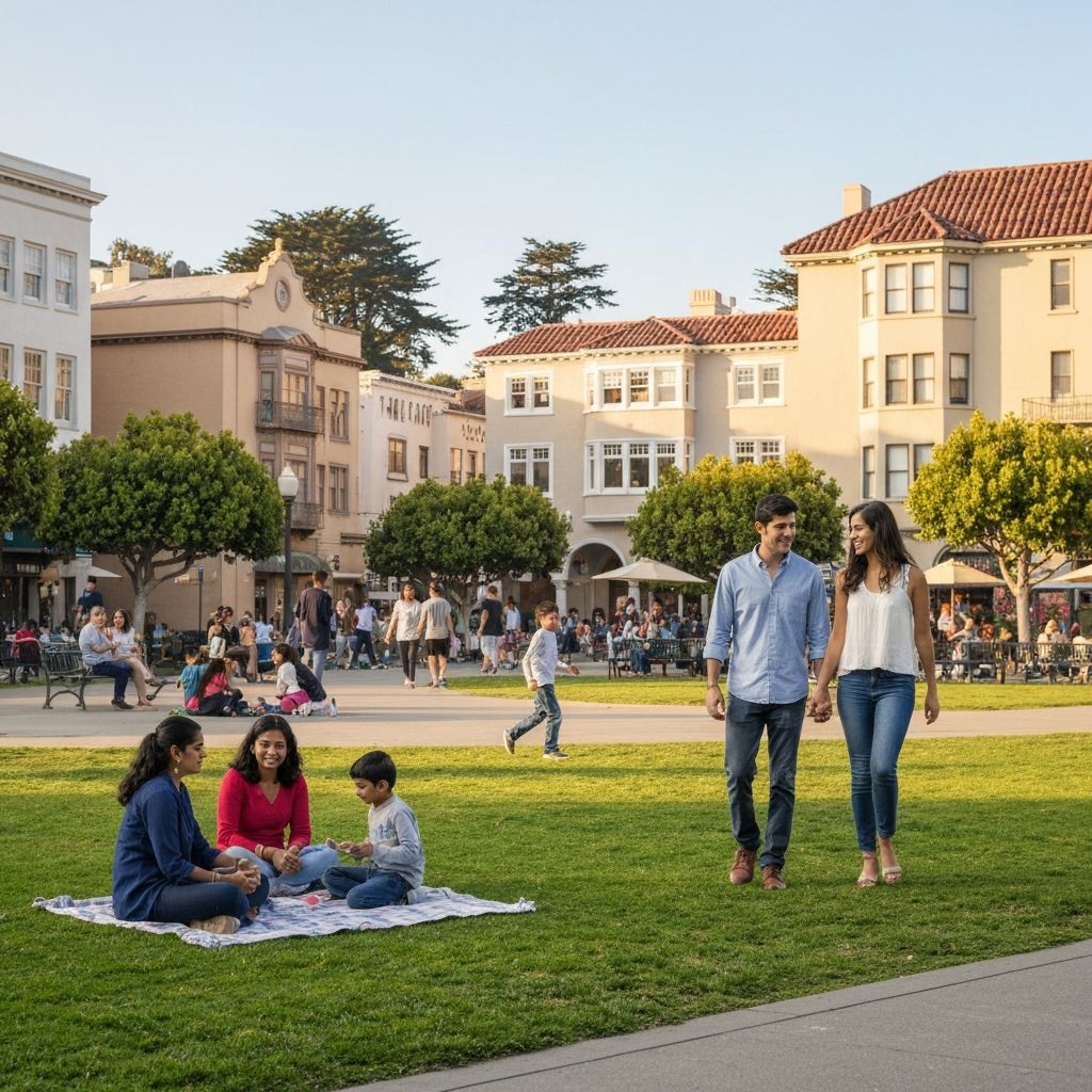 Alta Plaza Park in Pacific Heights